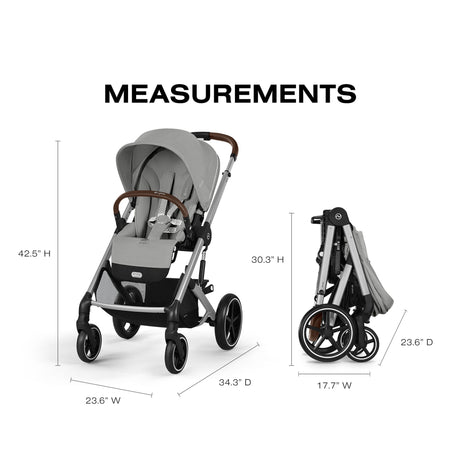 Poussette Balios S Lux - Gris-Cybex-CYB-524001185-CLÉMENT