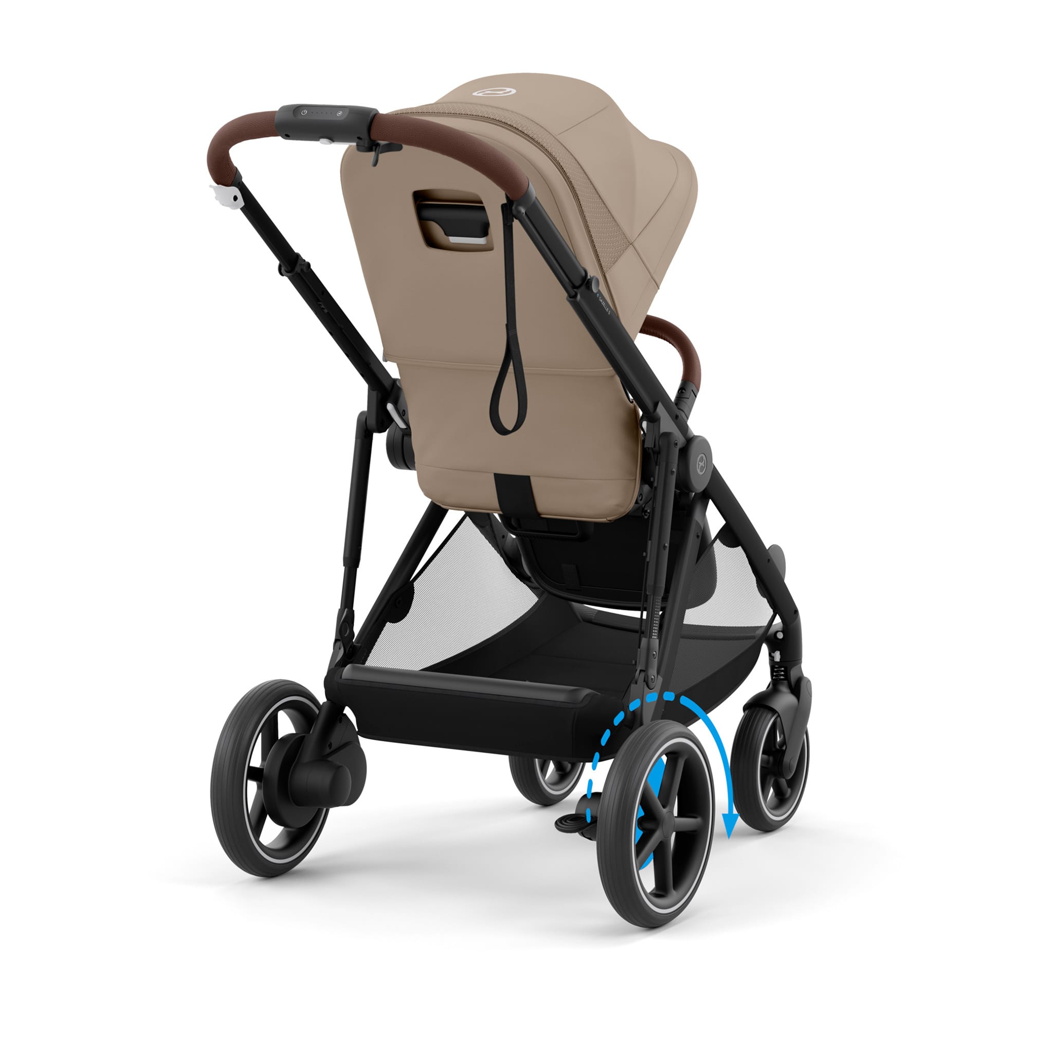 Poussette eGazelle S - Noir / Amande - Cybex – CLÉMENT