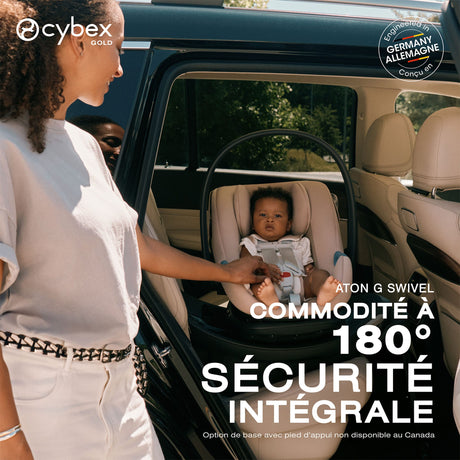 Siège Auto Rotatif Aton G Swivel - Stormy Blue-Cybex-CYB-524002645-CLÉMENT