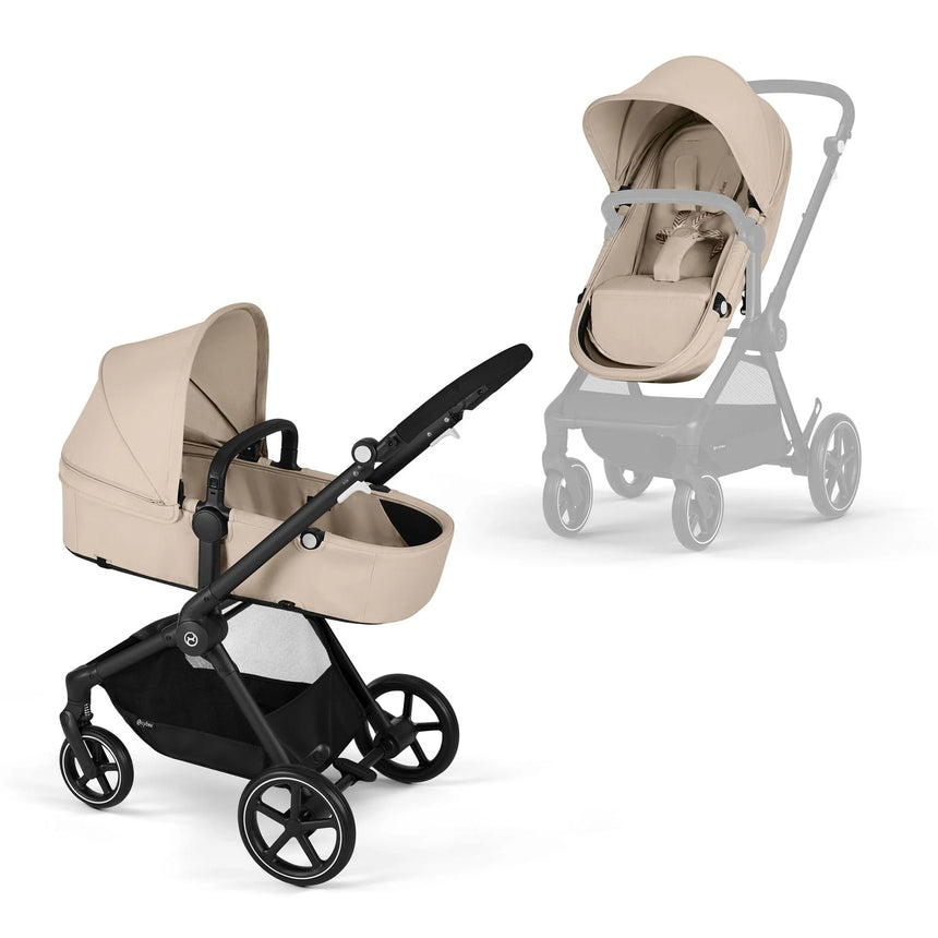 Ensemble Cybex - Poussette Eos & Siège Aton G Swivel