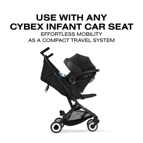Poussette de voyage ultra légère LIBELLE - Noir-Cybex-CYB-526000933-CLÉMENT