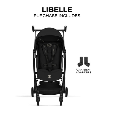 Poussette de voyage ultra légère LIBELLE - Noir-Cybex-CYB-526000933-CLÉMENT