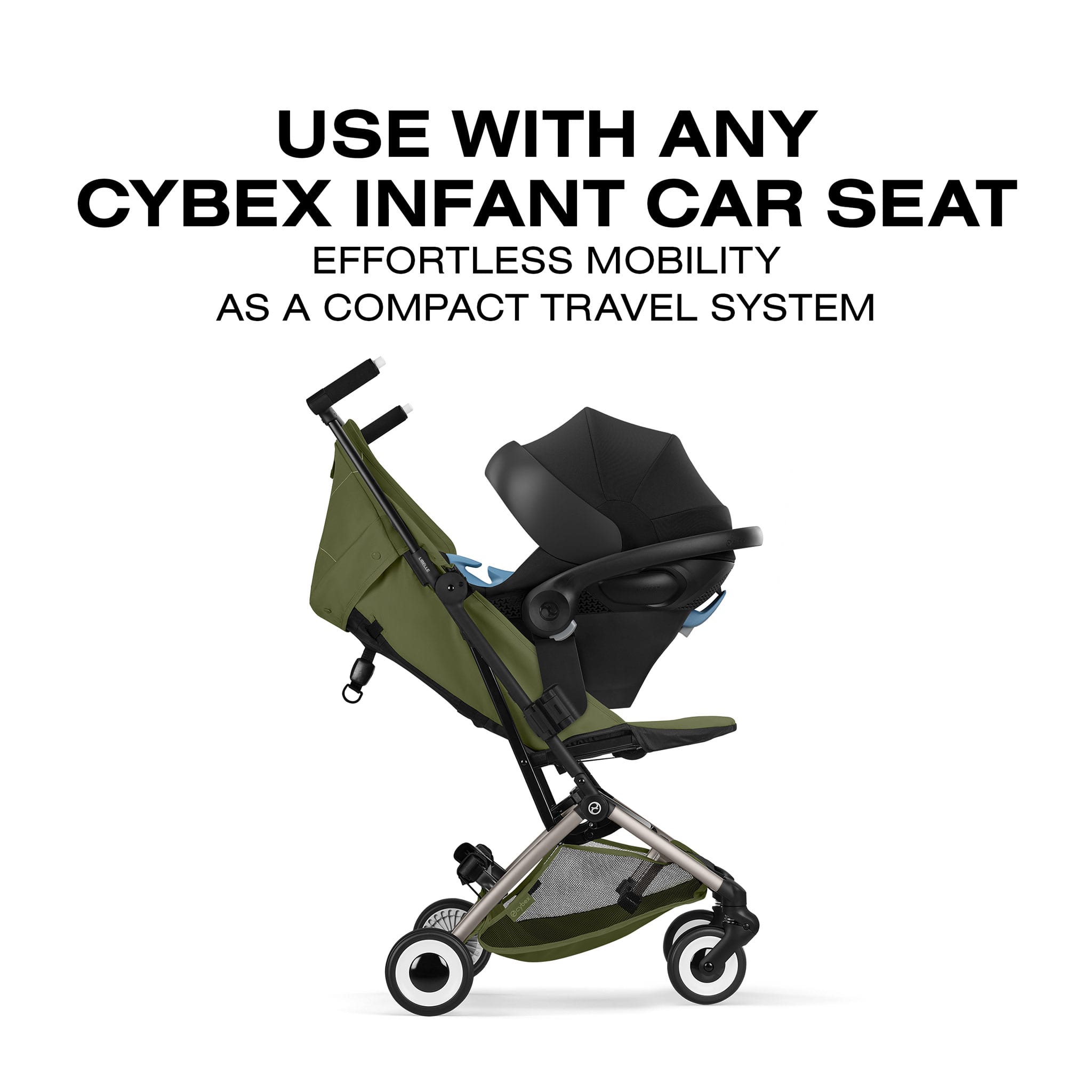 LIBELLE Ultra Lightweight Travel Stroller - Green – CLÉMENT