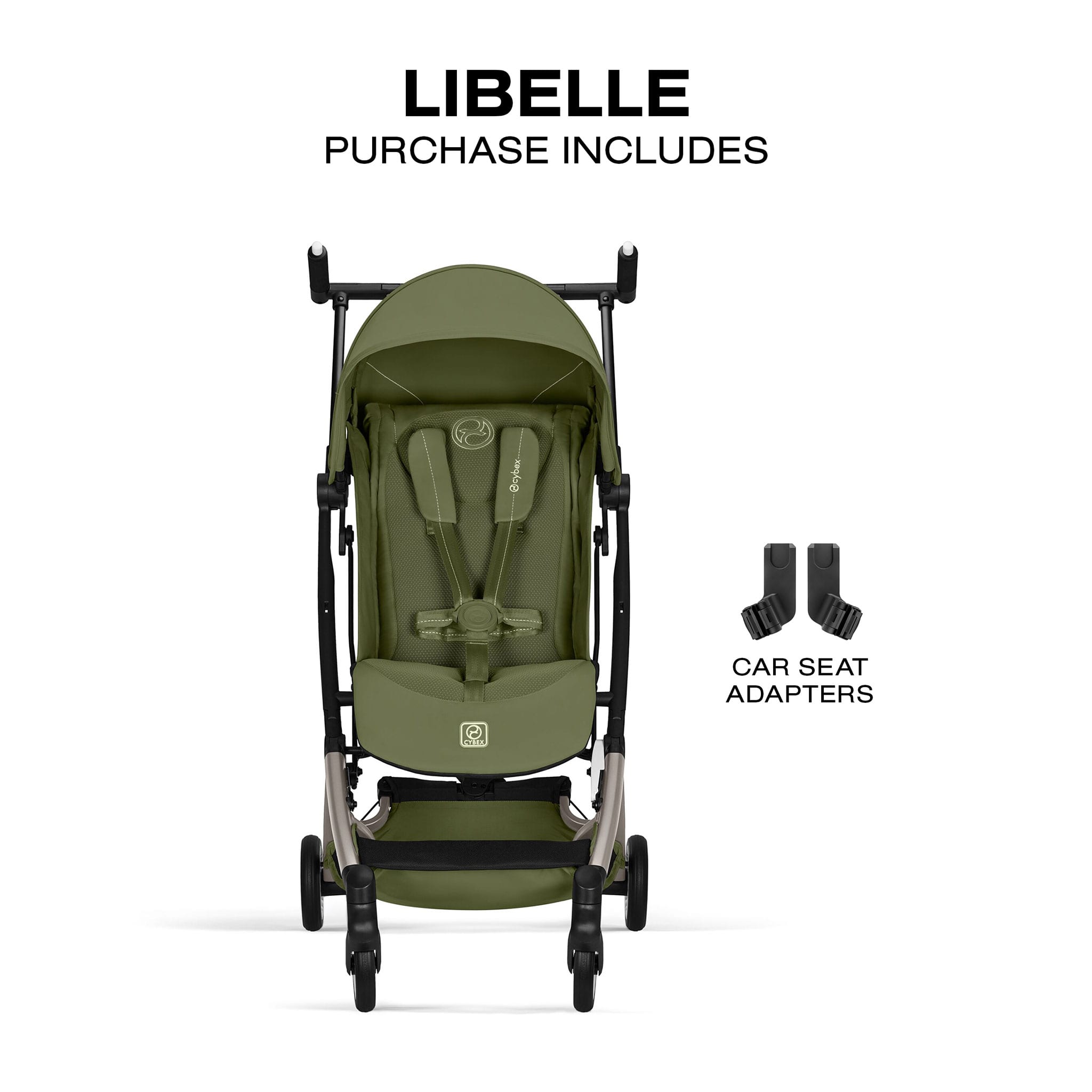 LIBELLE Ultra Lightweight Travel Stroller - Green – CLÉMENT