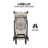 Poussette de voyage ultra légère LIBELLE - Dune Gris-Cybex-CYB-526001005-CLÉMENT