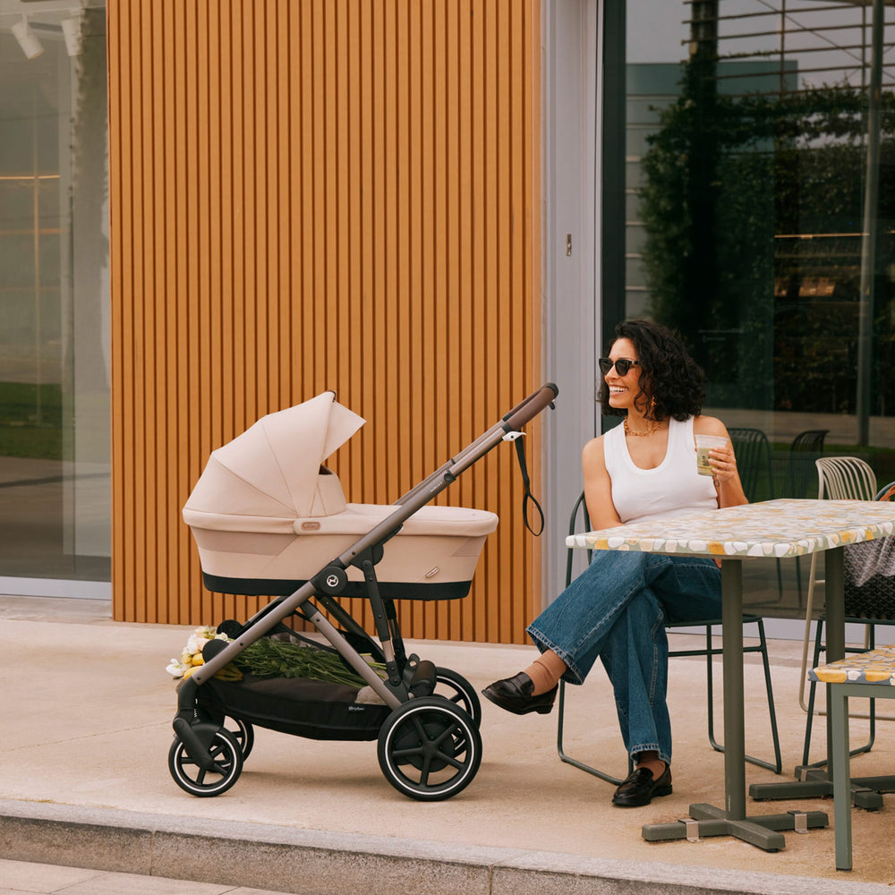 eGazelle S Electronic Assist Stroller - Black / Almond