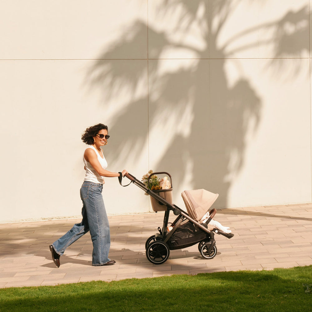 eGazelle S Electronic Assist Stroller - Black / Almond