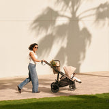 eGazelle S Electronic Assist Stroller - Black / Almond
