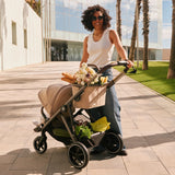 eGazelle S Electronic Assist Stroller - Black / Almond