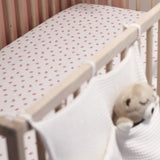 Crib Fitted Sheet - Strawberries