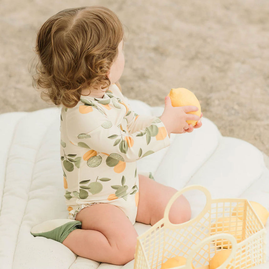 Lemons Ls Swimsuit 0-24m