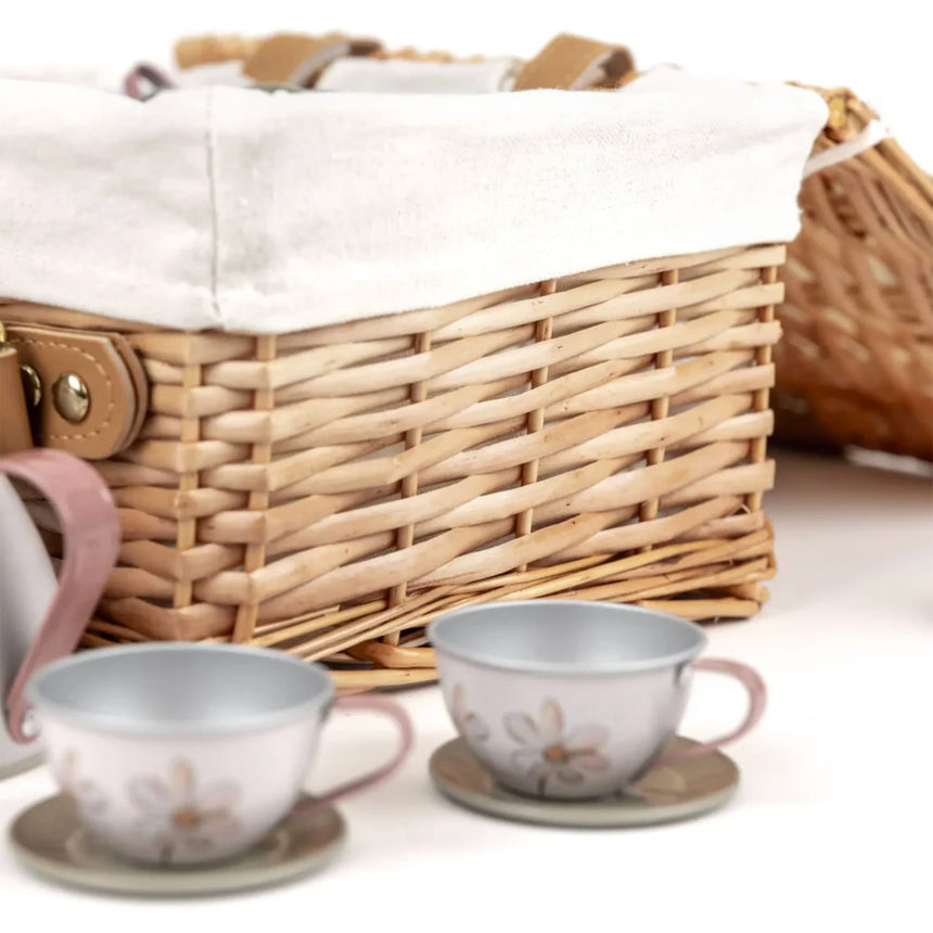 Set de Thé en Métal et Osier - Forêt-Egmont-EGM-6-540053-CLÉMENT