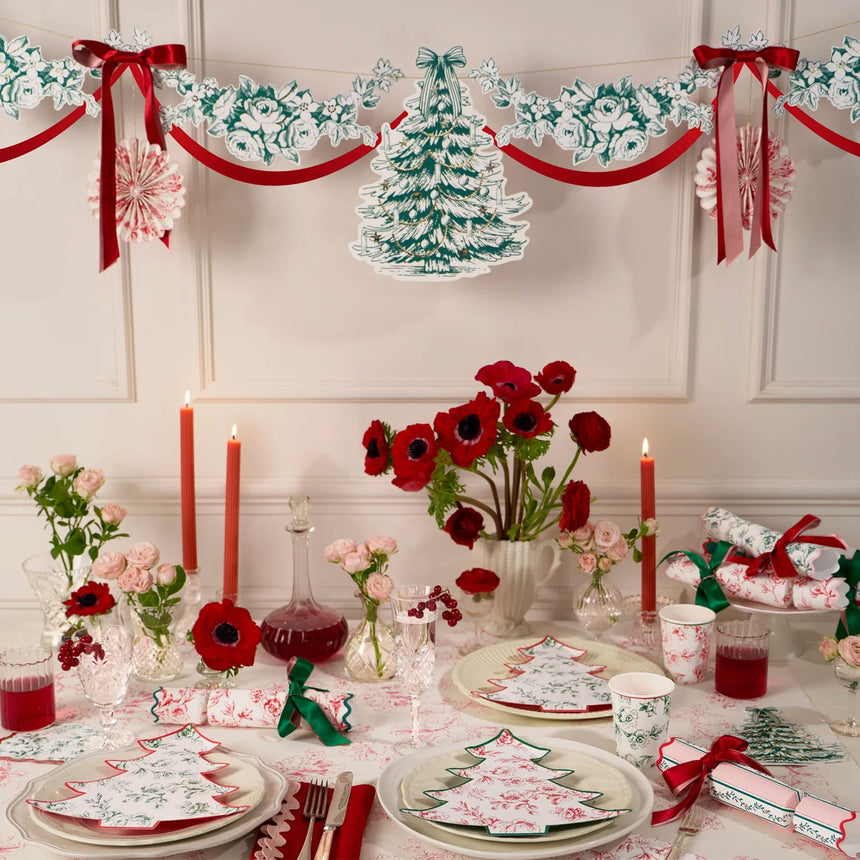 Guirlande de Noël - Inspiration Toile de Jouy-Meri Meri-MME-304845-CLÉMENT