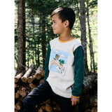 T-shirt Manches Longues Montagne 2-10ans