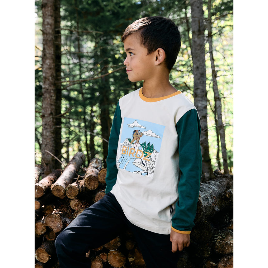 T-shirt Manches Longues Montagne 2-10ans