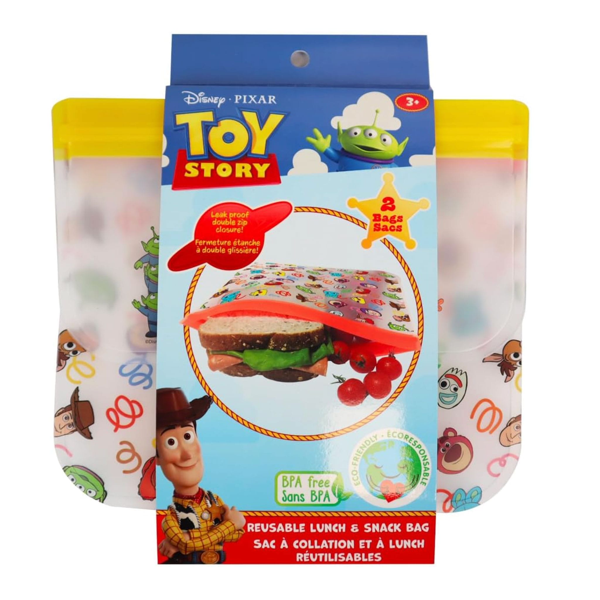 Toy Story (2) Reusable Snack Bag – CLÉMENT