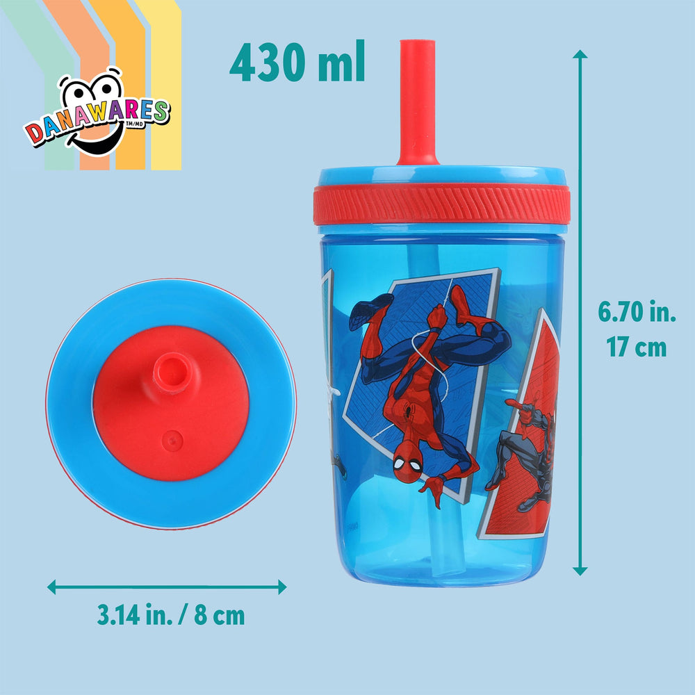 Gobelet avec Paille Spiderman – CLÉMENT