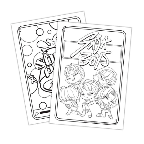 Coloriage Kpop-Danawares-DAW-65704-FR-CLÉMENT