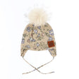 Tuque Fleurs 3-6ans-Deer Mountain-Beige-3-6 ans-DE2-26SLJ13C01S2-CLÉMENT