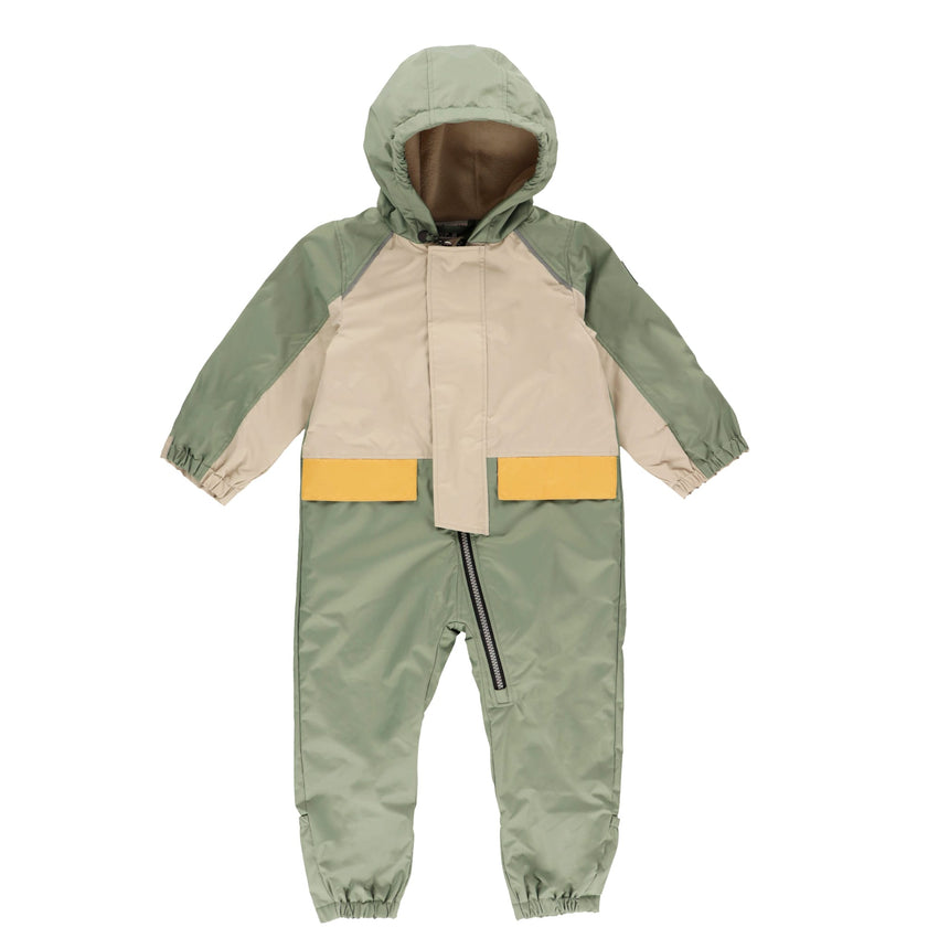 Ensemble Extérieur Une Pièce Colorblock 6-24mois-Deer Mountain-Vert-6 m-DE2-26SLJ13J06G1-CLÉMENT