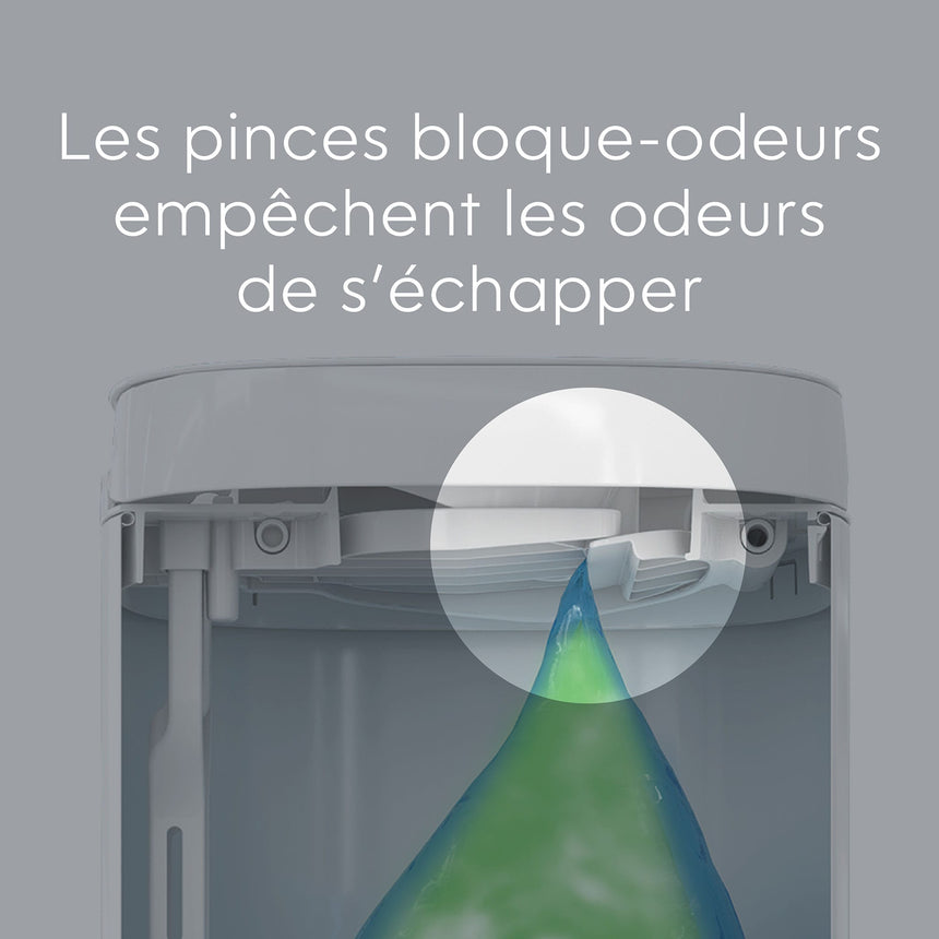Poubelle À Couches Deluxe Blc-Diaper Genie-DIG-I000877-CLÉMENT