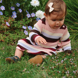 Robe Rayée Jardin D'amour 3-24mois-Chat Botte-CHI-2261459C-CLÉMENT