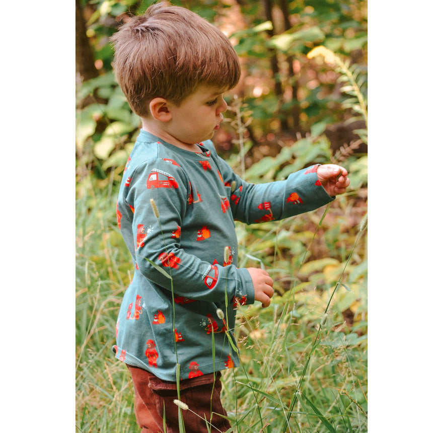 T-shirt Pompier 2-8ans-Camp by Birdz-NAS-CLSPKB392-JF-CLÉMENT