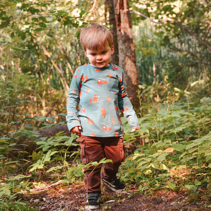 T-shirt Pompier 2-8ans-Camp by Birdz-NAS-CLSPKB392-JF-CLÉMENT