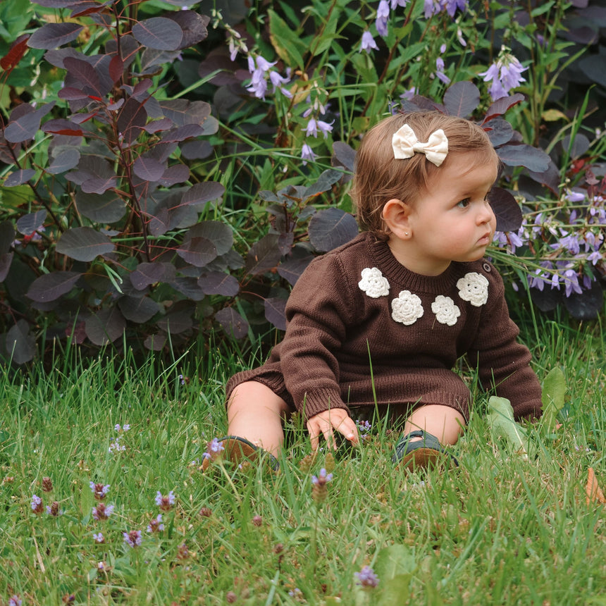 Robe Tricot Jardin D'amour 3-24mois-Chat Botte-CHI-2261453C-BRU-CLÉMENT