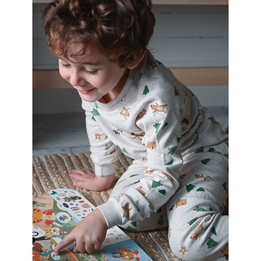 Pyjama Ours 2-14ans-Roche Ciseaux-ROO-T61268-CLÉMENT