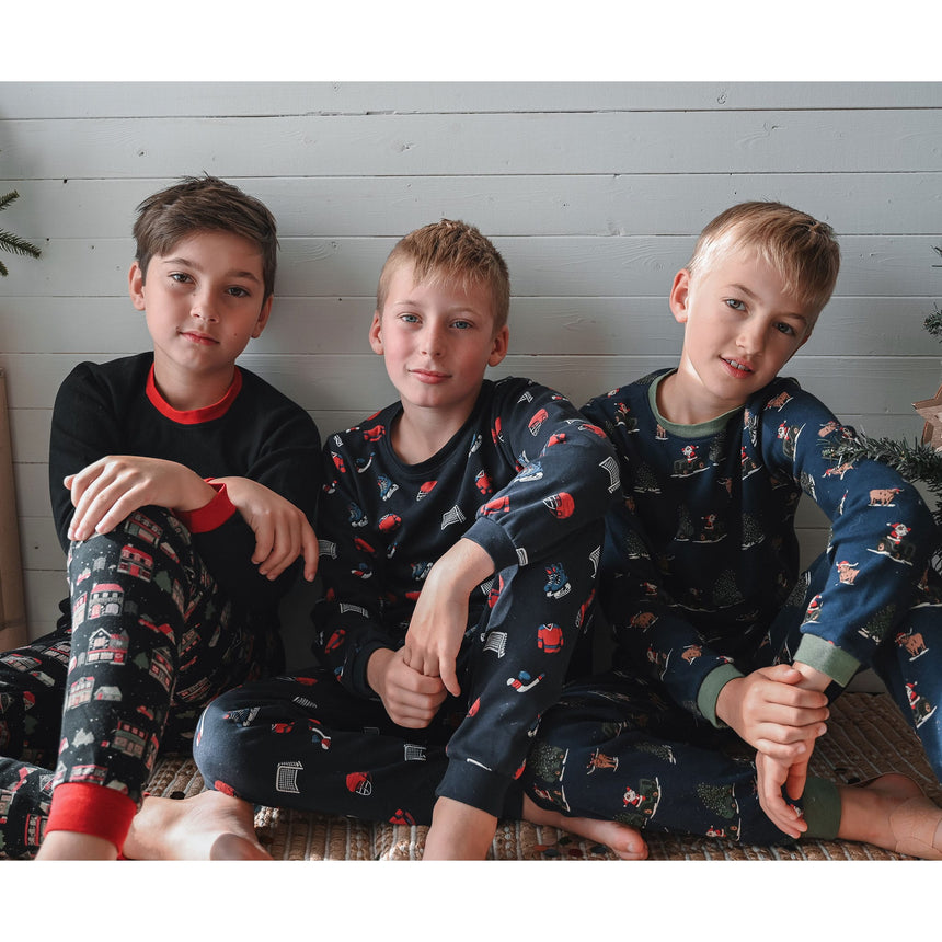 Pyjama Père Noël 2-14ans-Roche Ciseaux-ROO-T61308-CLÉMENT