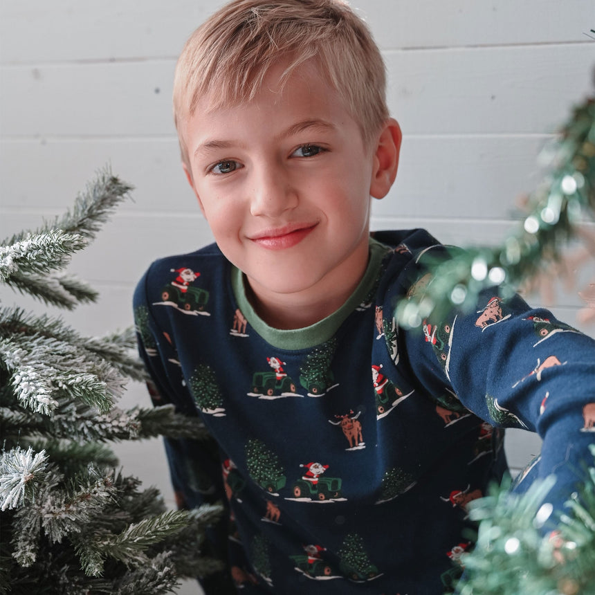 Pyjama Père Noël 2-14ans-Roche Ciseaux-ROO-T61308-CLÉMENT