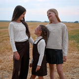 Pull Fleurs Blush & Boucle 7-14ans