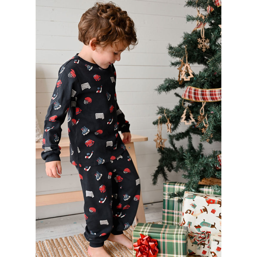 Pyjama Hockey 2-14ans-Roche Ciseaux-ROO-T61208-CLÉMENT