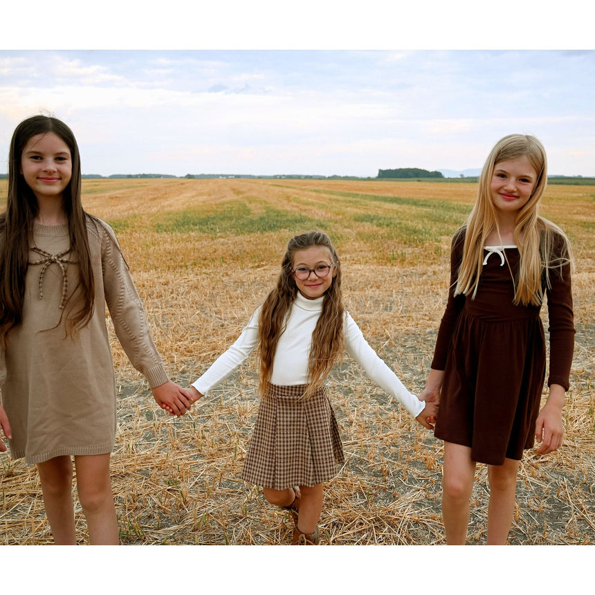 Robe Tricot Blush & Boucle 7-14ans-Look-LOK-2263493C-CLÉMENT