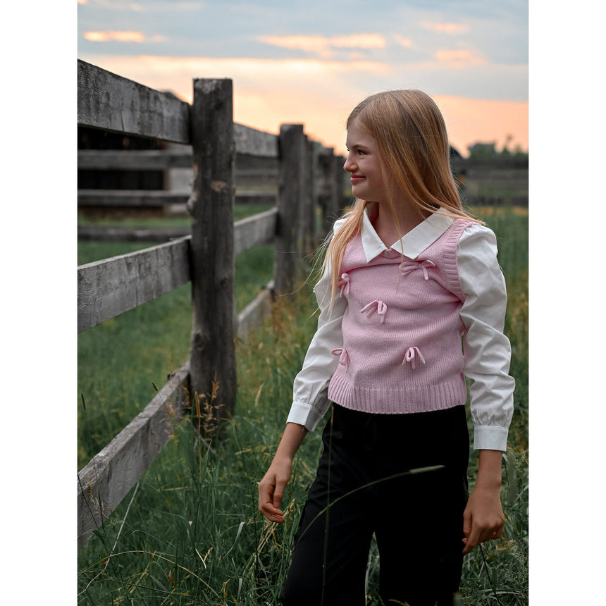 Blouse Bimatière Boucle 7-14ans-Look-LOK-2263485C-CLÉMENT