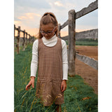 Bow & Blush Romper Dress 7-14