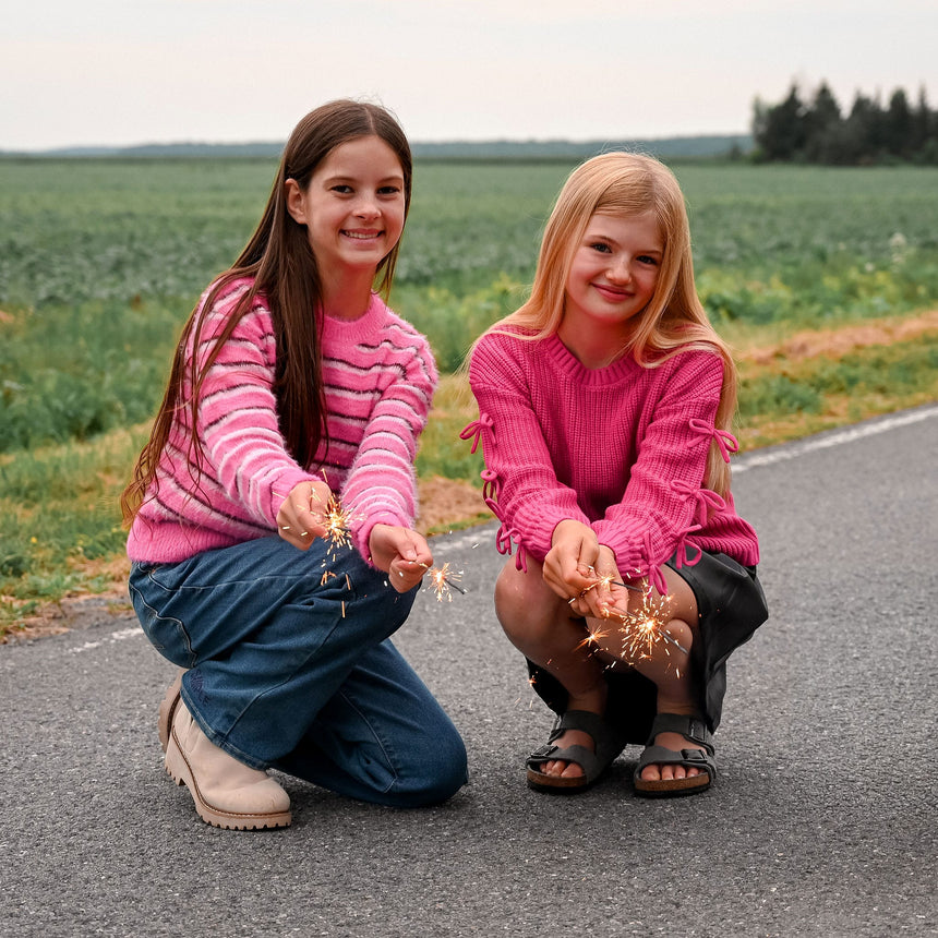 Pull Rayé Blush & Boucle 7-14ans-Look-LOK-2263505C-ROS-CLÉMENT