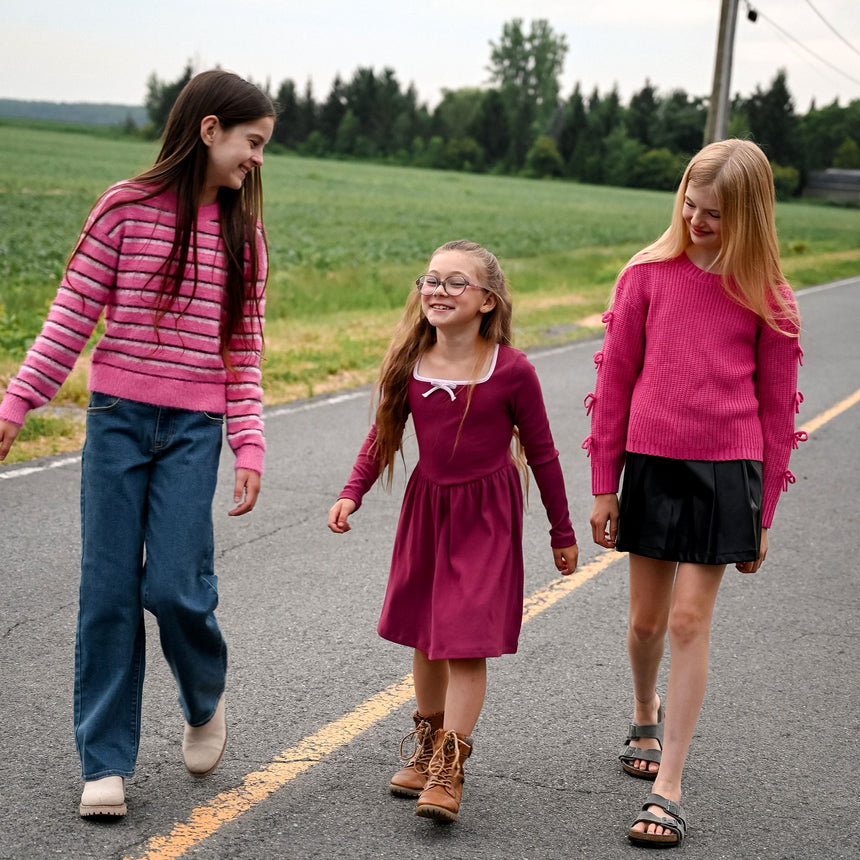 Robe Côtelée Blush & Boucle 7-14ans