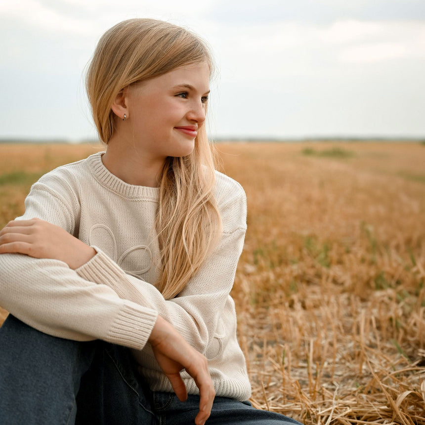 Pull Fleurs Blush & Boucle 7-14ans