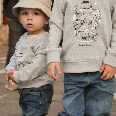 Old Quebec Crewneck 12-24m