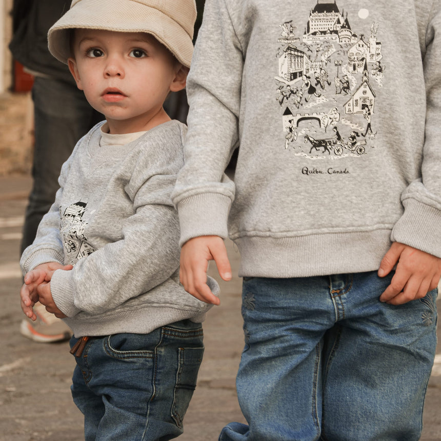 Old Quebec Crewneck 12-24m