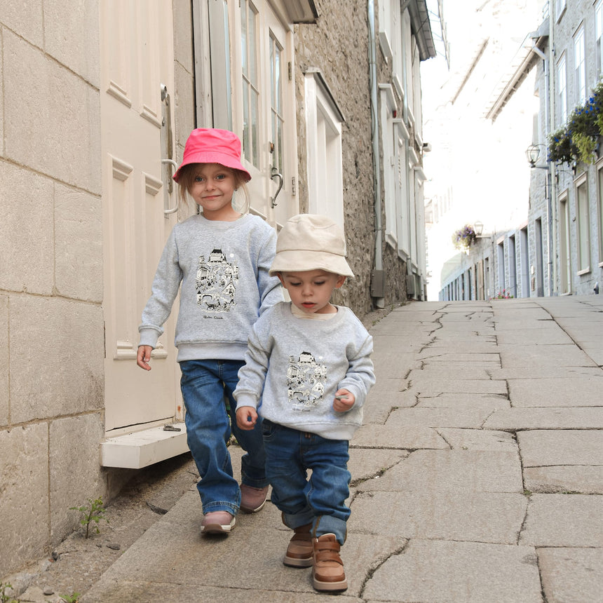 Old Quebec Crewneck 2-14y