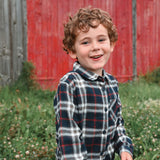 Chemise Carreaux Recrue 2-8ans-Chat Botte-CHI-2265432C-CLÉMENT