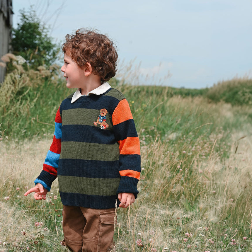 Rookie Striped Knit Pull 2-8