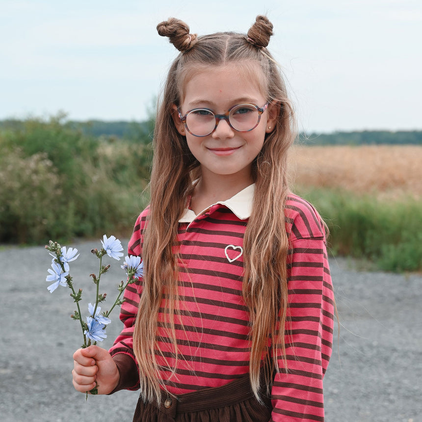 Polo Blush & Boucle 7-14ans-Look-LOK-2263501C-CLÉMENT