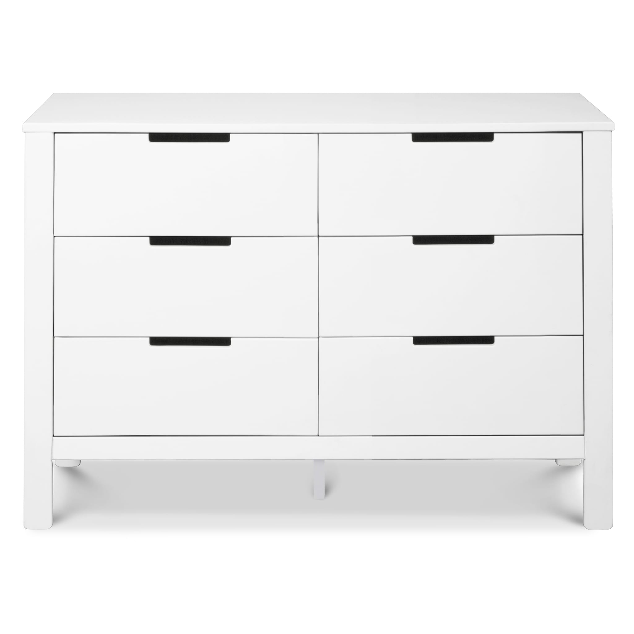 Colby 6-Drawer Double Dresser - White – CLÉMENT