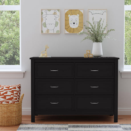 Commode Charlie 6 tiroirs - Ébène-DaVinci-DVI-M12826E-CLÉMENT