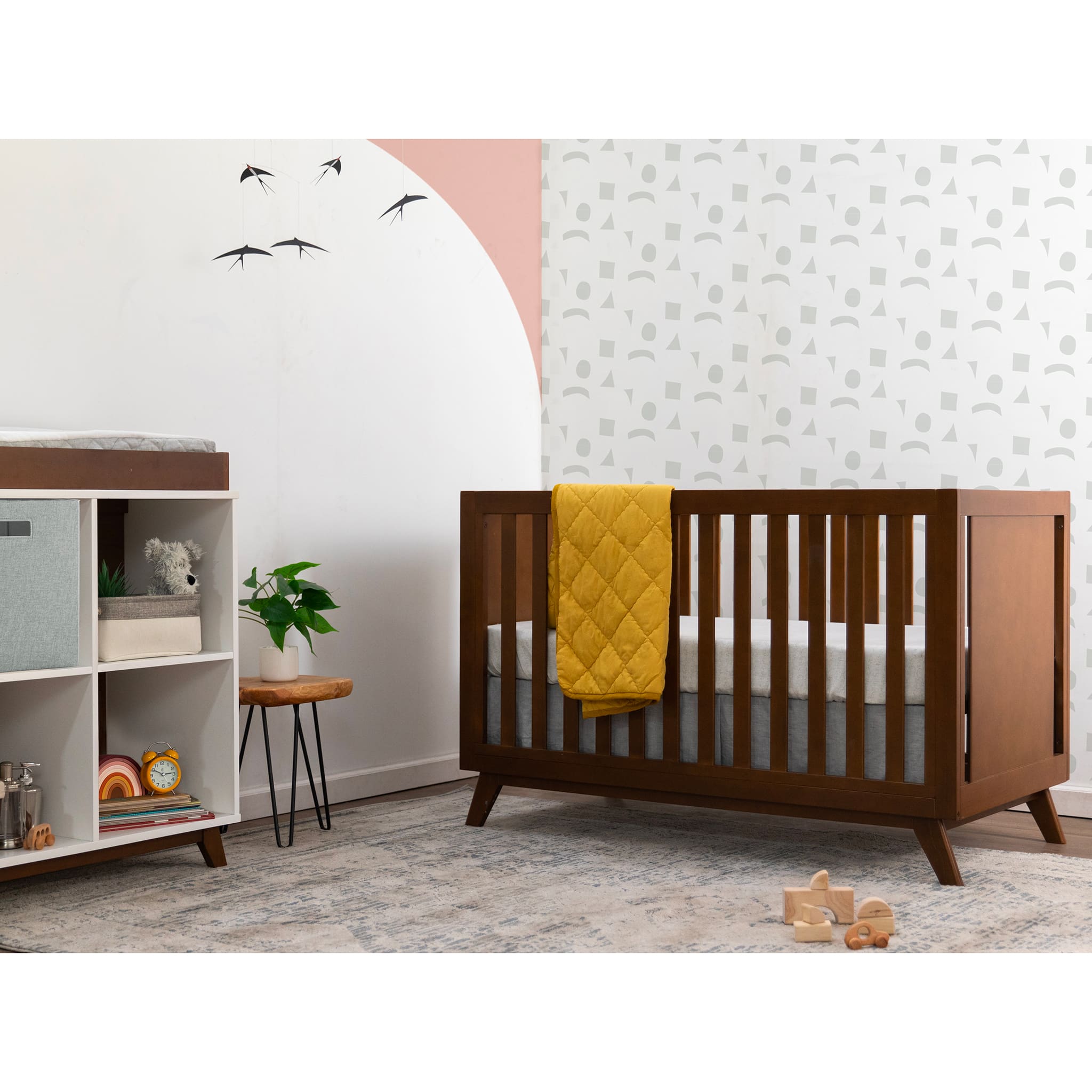 Otto 3-in-1 Convertible Crib - Walnut – CLÉMENT
