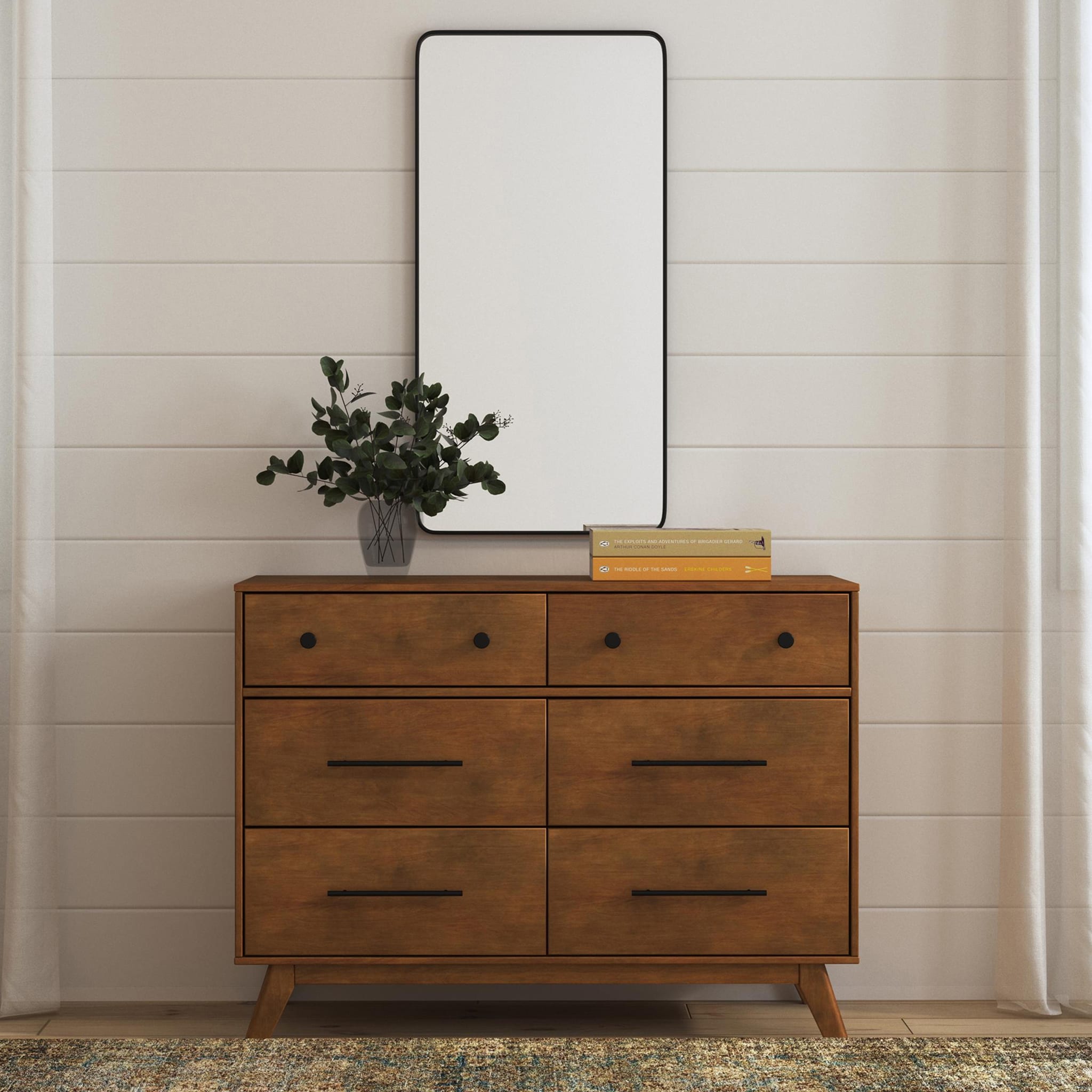 Otto 6-Drawer Dresser - Walnut – CLÉMENT